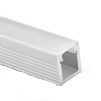 Slim Aluminum Profile 9x8mm milky cover