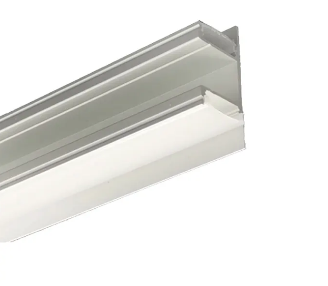 Bidireccional Alumium Profile 49x17mm milky cover