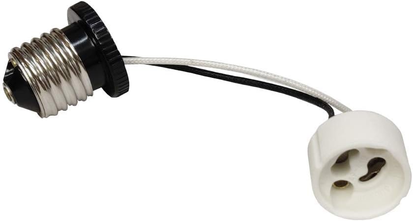 Socket adapter E27 screw for GU10 light bulbs