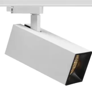 White Square Adjustable Spot 10w